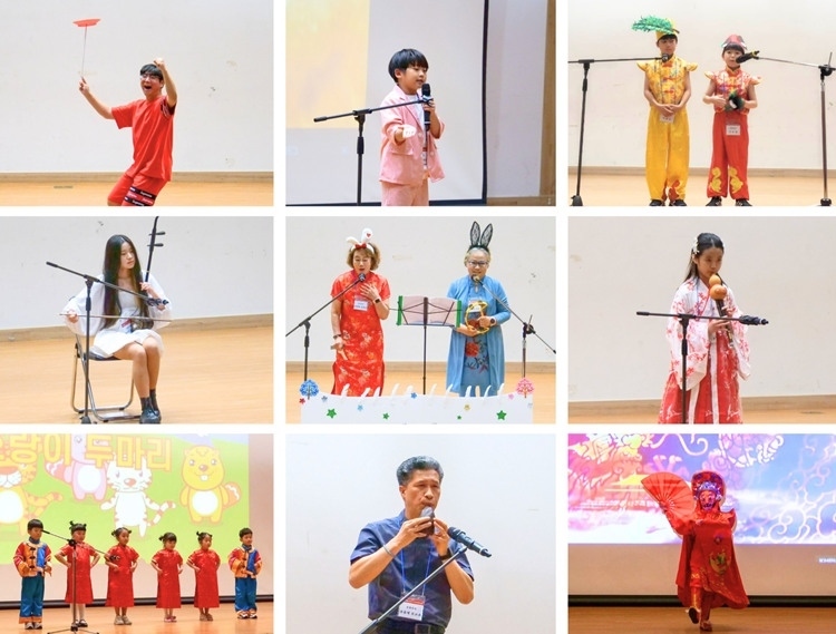 “詩意江西”——第十九屆“中韓緣”中國文化大賽決賽暨頒獎典禮17日在韓國國會議員會館舉行。韓中文化友好協(xié)會供圖