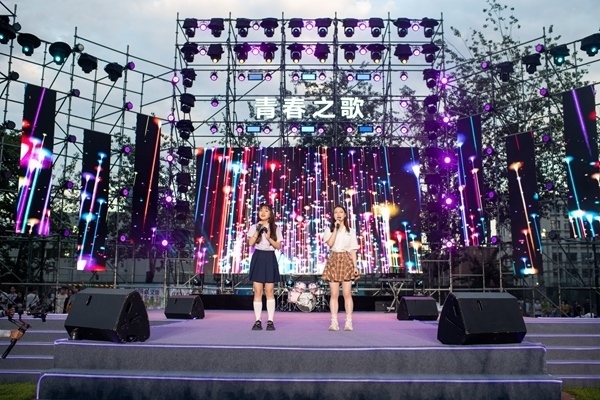 歌會(huì)現(xiàn)場。人民網(wǎng)記者 翁奇羽攝