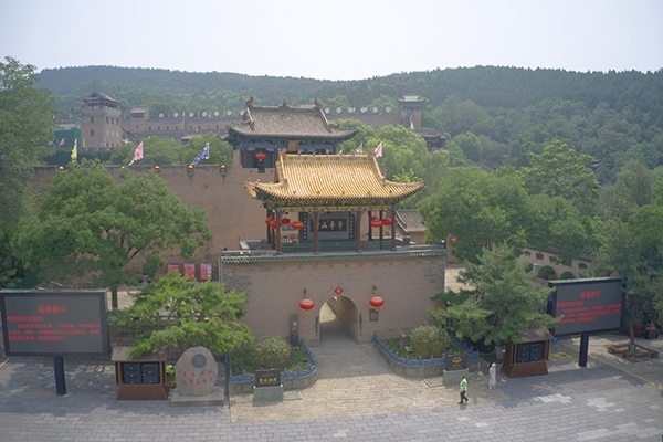 皇城相府景區(qū)（無人機照片）。人民網記者 王天樂攝