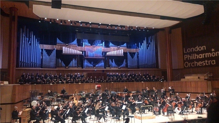 《敦煌·慈悲頌》在倫敦演出。人民網(wǎng) 余穎攝