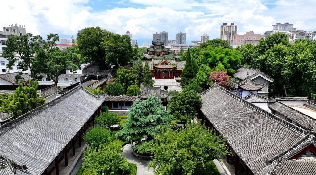 近日拍攝的陜西省漢中市博物館。新華社記者 劉瀟 攝