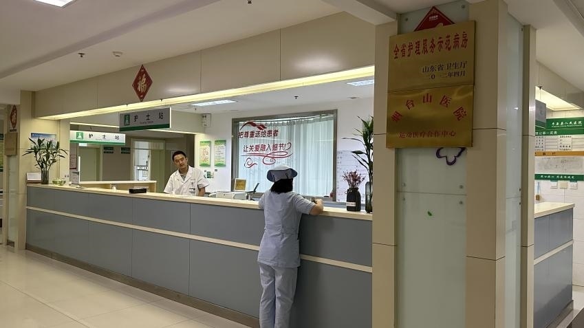 平原縣第一人民醫(yī)院住院部脊柱關(guān)節(jié)外科、手足外科病區(qū)。人民網(wǎng) 喬姝攝