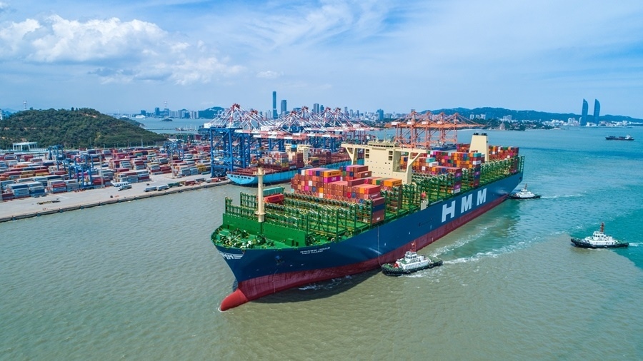 貨物從廈門自貿(mào)片區(qū)運(yùn)往全球。廈門自貿(mào)片區(qū)供圖