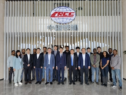 中國土木福州設計院埃塞分院團隊合影。受訪對象供圖