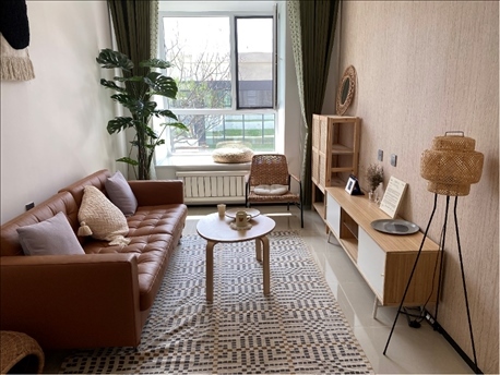 輝山英才社區(qū)樣板間。北京外國語大學 許青攝