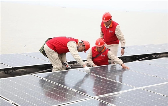 開山島微電網(wǎng)的投運建設(shè)。受訪者供圖