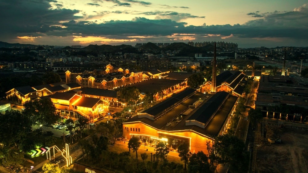 ↑ 景德鎮(zhèn)文創(chuàng)街區(qū)。