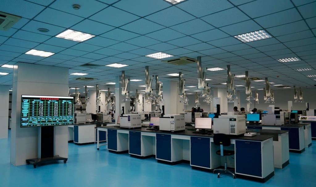 近日拍攝的公司檢驗(yàn)計(jì)量中心。新華社記者 胡晨歡 攝