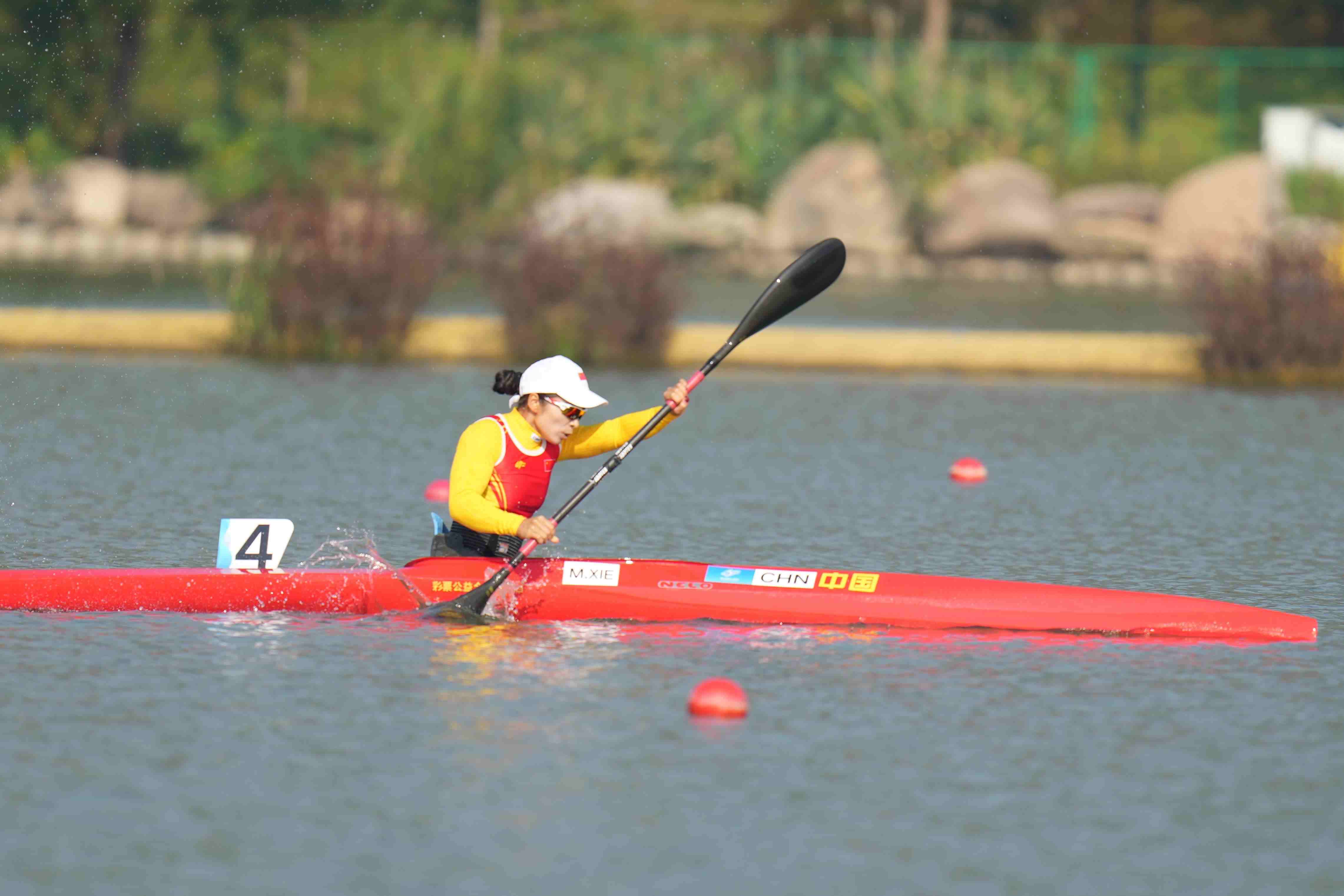 △2023年10月23日，中國選手謝毛三獲得本屆亞殘運會首金。