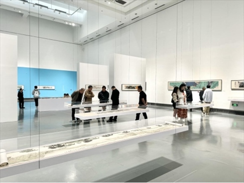 畫展現(xiàn)場。主辦方供圖