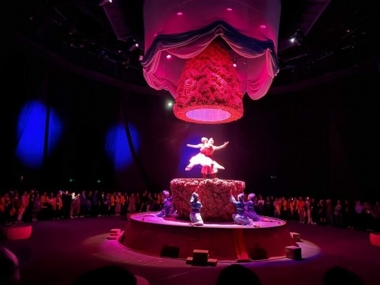 《天釀》演出場(chǎng)景。本報(bào)記者劉書(shū)文攝