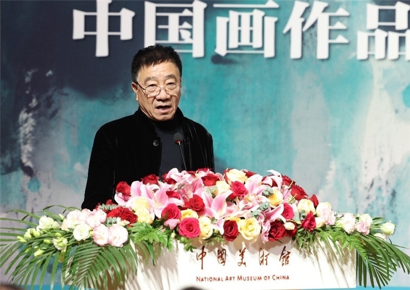 任建國致辭。主辦方供圖