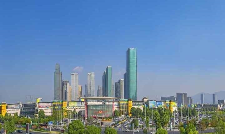 義烏城市風貌。義烏市委宣傳部供圖