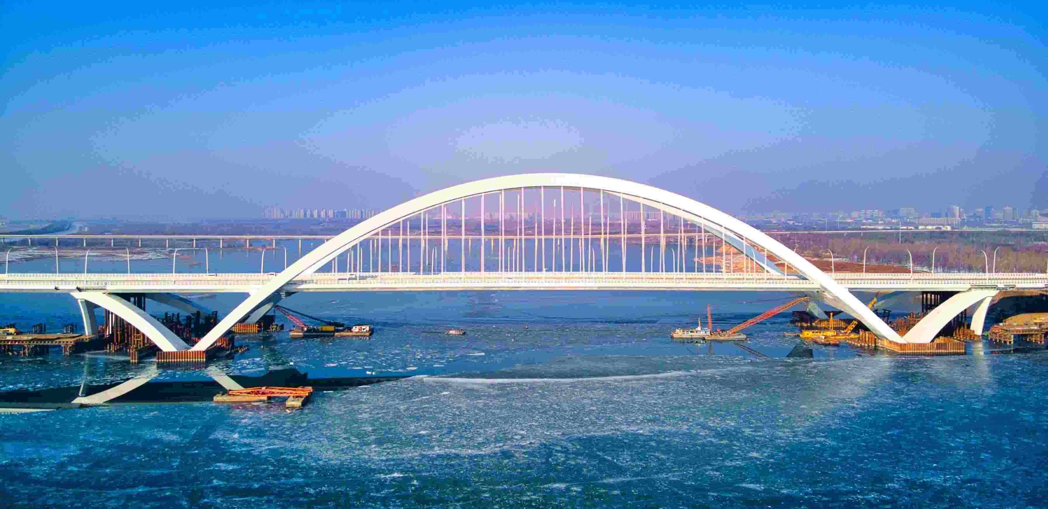 開通后的京雄大橋。受訪方供圖