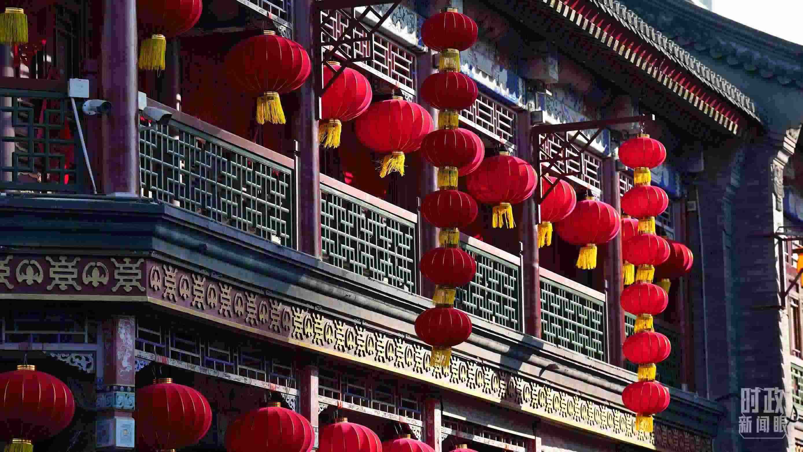 △天津古文化街。（總臺(tái)國廣記者李晉拍攝）