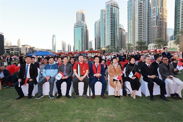 活動(dòng)現(xiàn)場(chǎng)。中建中東供圖