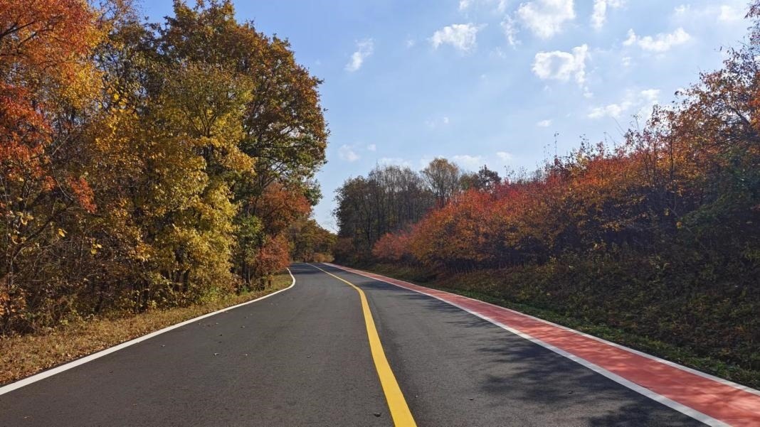 九臺區(qū)圍繞紅色文化、冰雪資源、特色民宿，進(jìn)一步完善道路功能。九臺區(qū)委宣傳部供圖