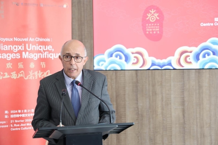 拉巴特文化藝術(shù)遺產(chǎn)復(fù)興協(xié)會(huì)主席德里希致辭?；艟z