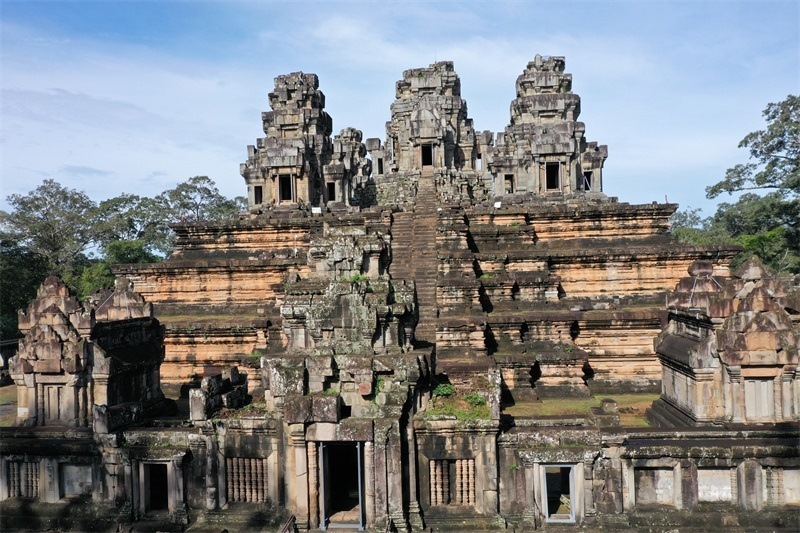 吳哥古跡內(nèi)的茶膠寺。中國文化遺產(chǎn)研究院 袁濛茜供圖