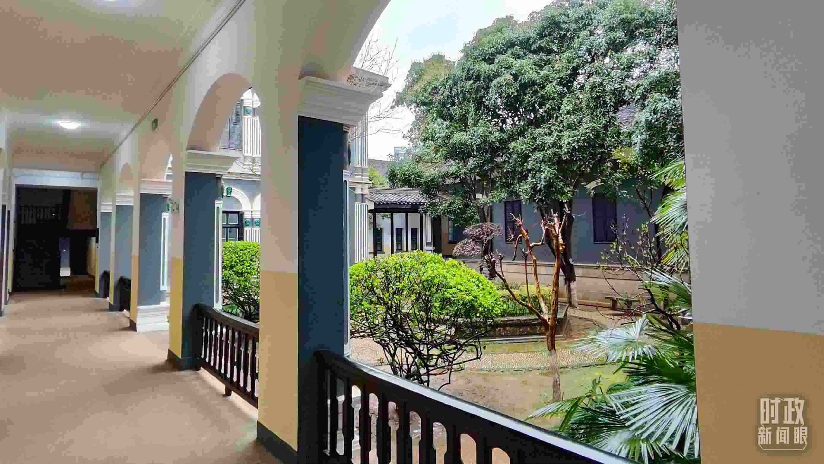 △湖南第一師范學(xué)院（城南書(shū)院校區(qū)）。（總臺(tái)央視記者覃思、郭曉龍拍攝）