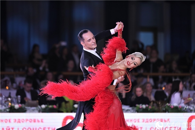 第五屆“克里姆林宮杯”國標舞錦標賽現場。于子恒攝