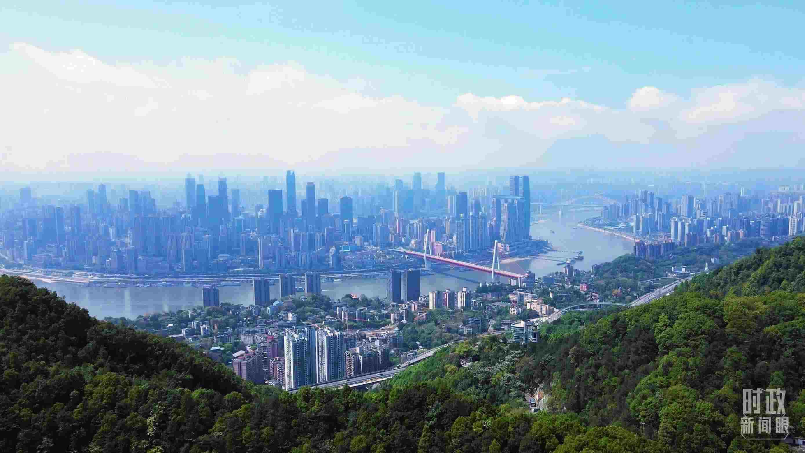 △重慶。（總臺記者謝鵬拍攝）