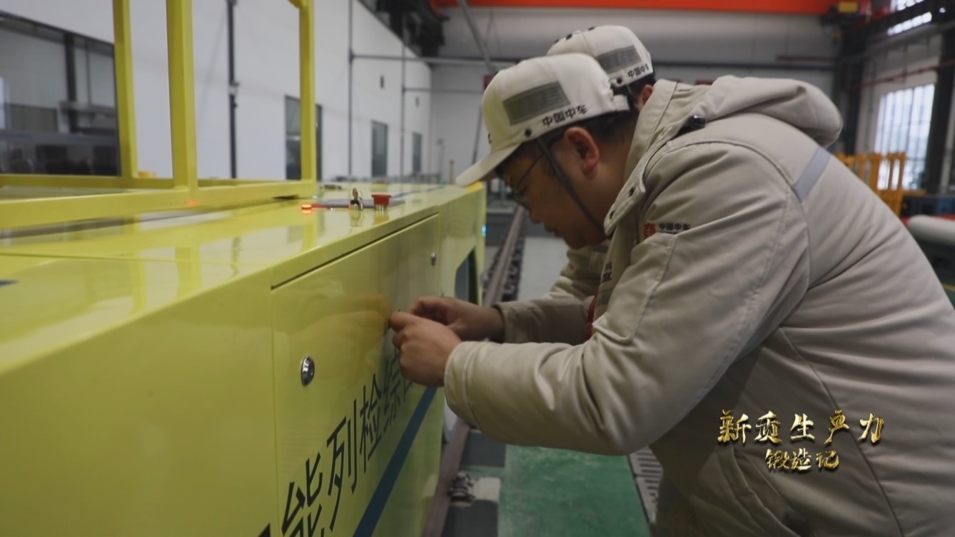 湖南株洲，算法測算團隊正在做地鐵智能化檢測試驗。