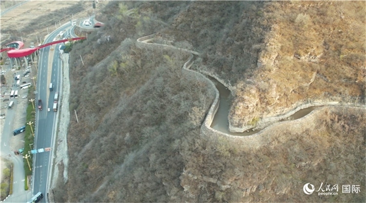 紅旗渠。人民網(wǎng)記者 劉寧攝