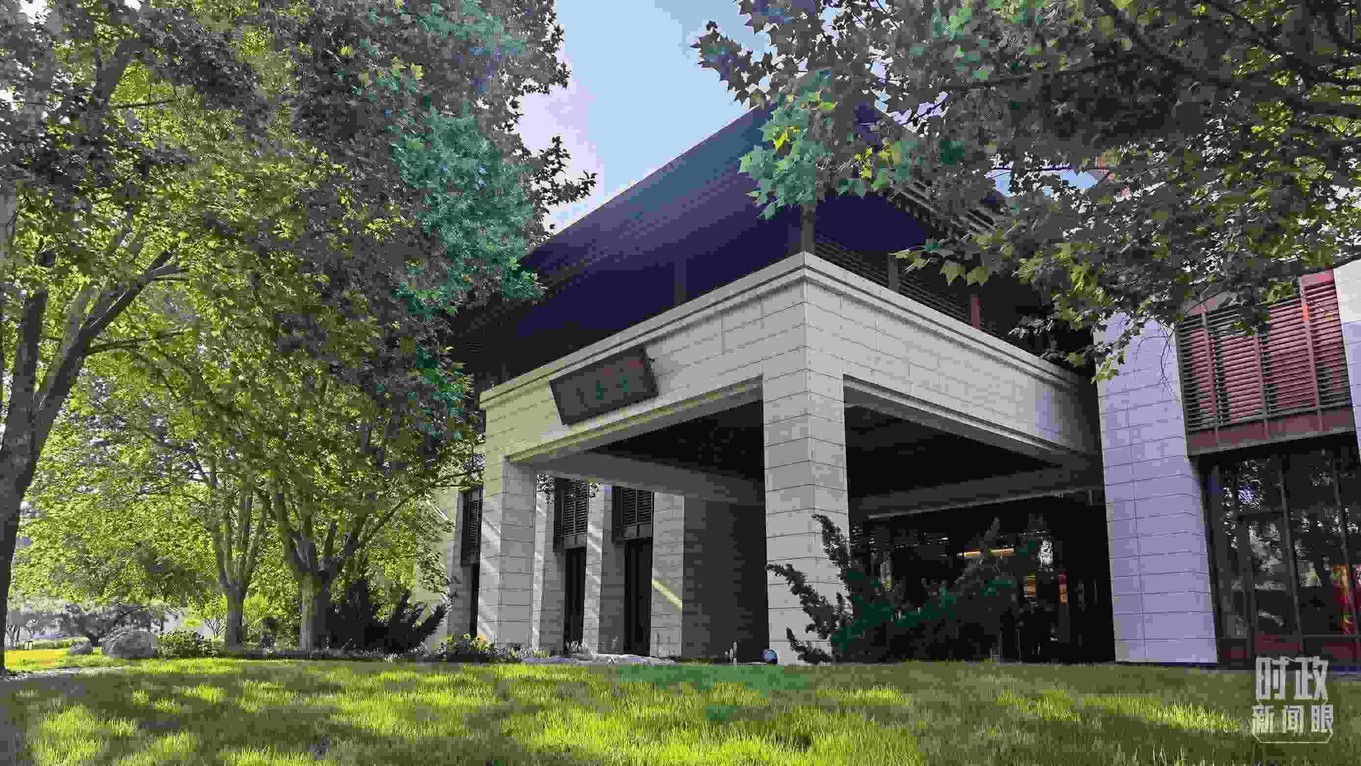 △釣魚臺芳華苑。（總臺央視記者石丞拍攝）