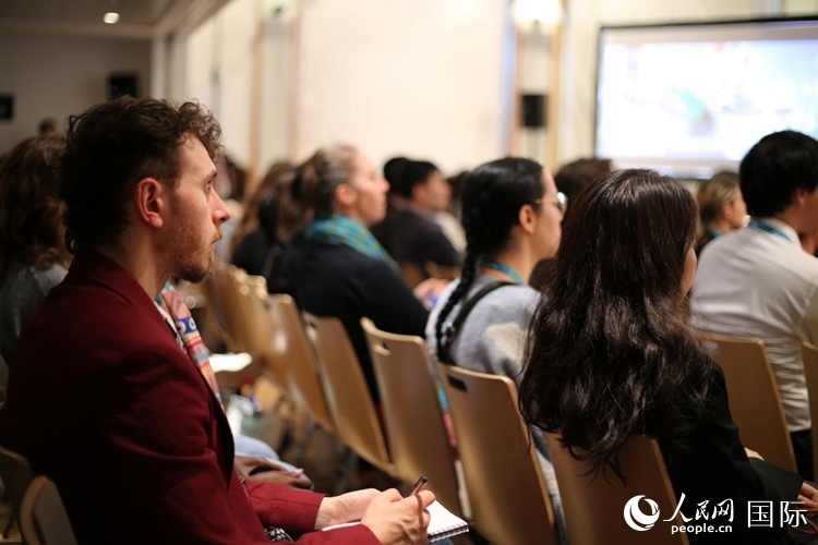 中國(guó)優(yōu)秀動(dòng)畫作品推介會(huì)現(xiàn)場(chǎng)。人民網(wǎng)記者 于超凡攝