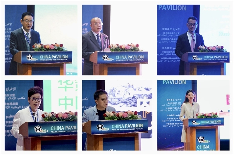 中國視聽機構(gòu)代表推介優(yōu)秀作品。主辦方供圖