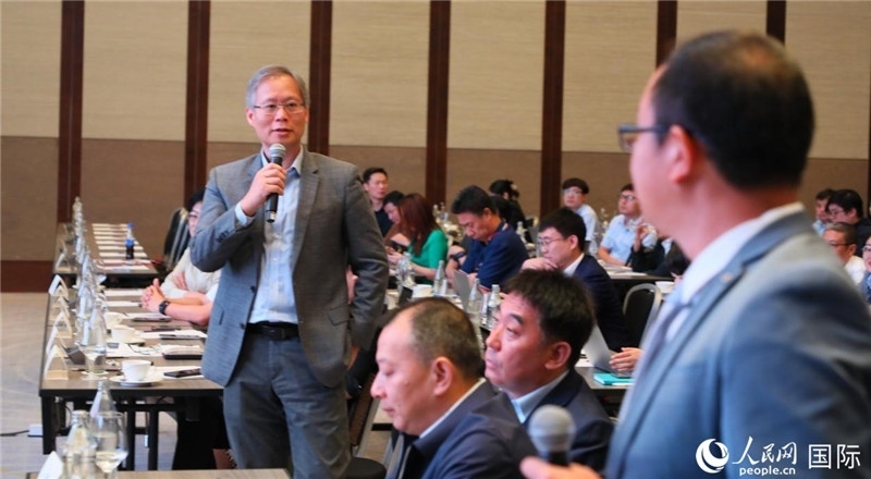 講座現(xiàn)場互動。人民網(wǎng)記者 簡承淵攝