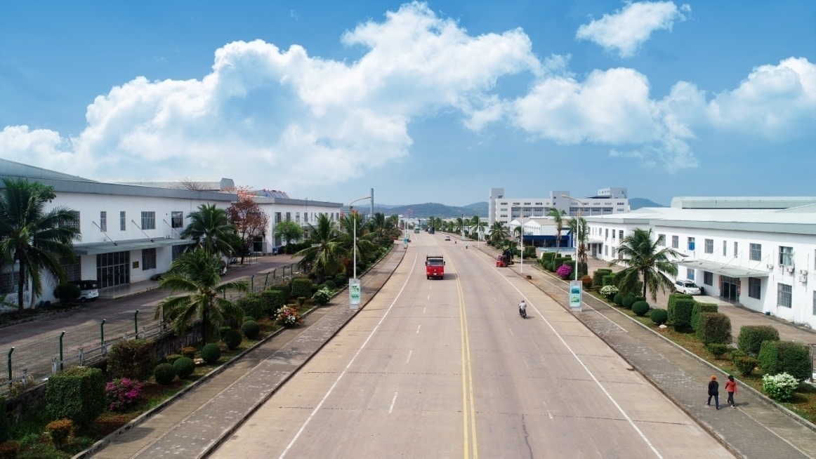 西哈努克港經濟特區(qū)園區(qū)。西港特區(qū)公司供圖