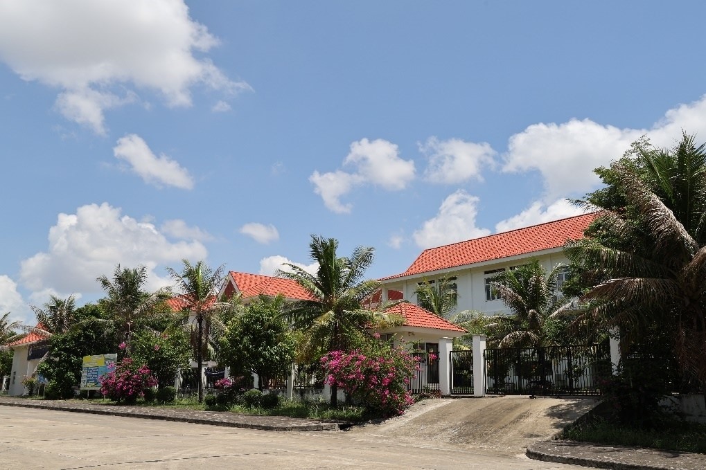 西哈努克省中柬友誼理工學院。西港特區(qū)公司供圖