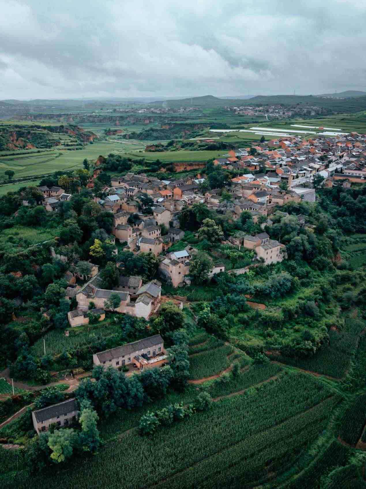俯瞰永寧寨村。邱活攝