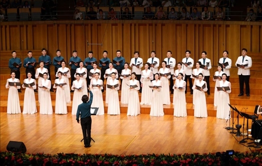 演出現(xiàn)場。中央民族樂團供圖