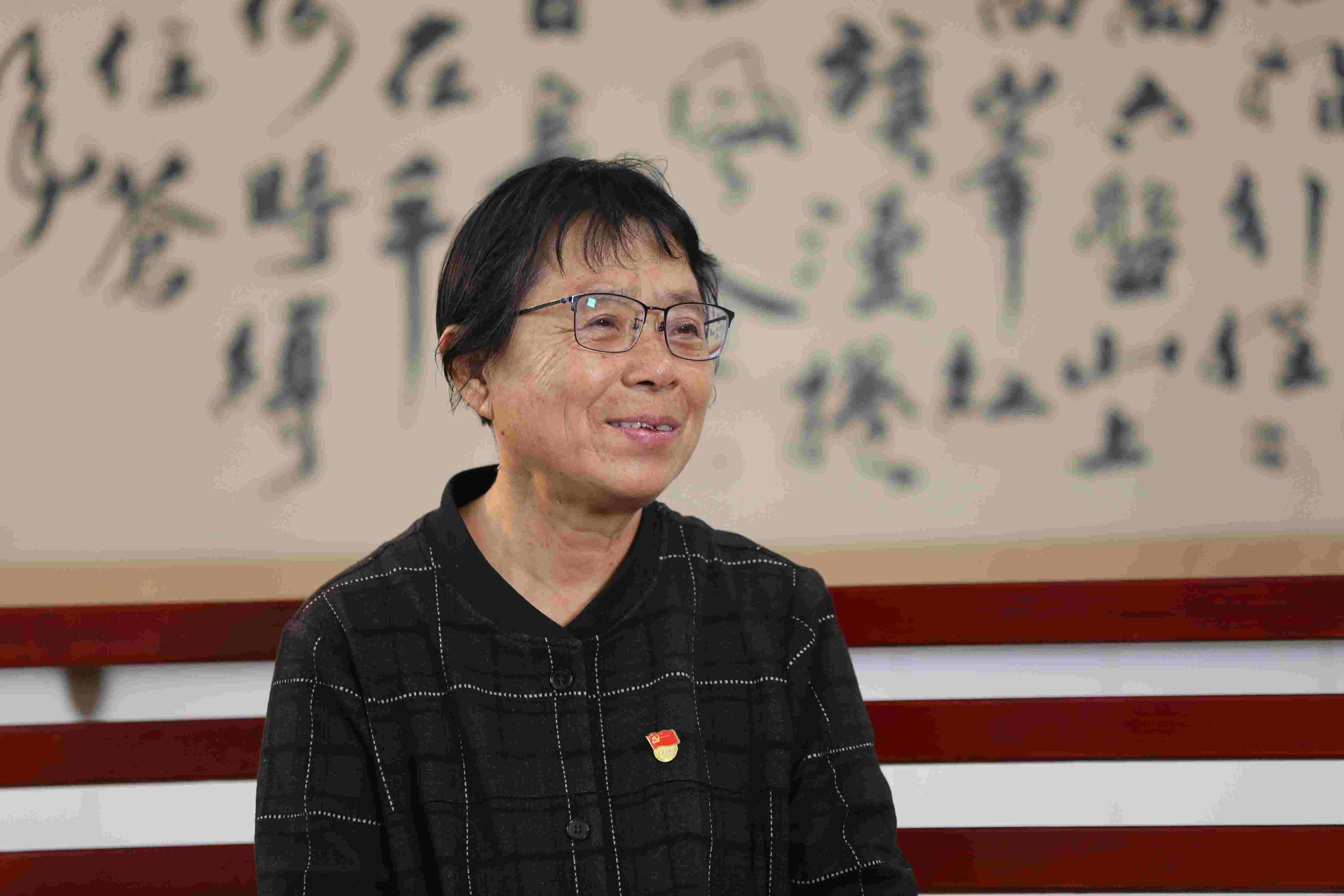 張桂梅。人民網(wǎng)記者 李發(fā)興攝