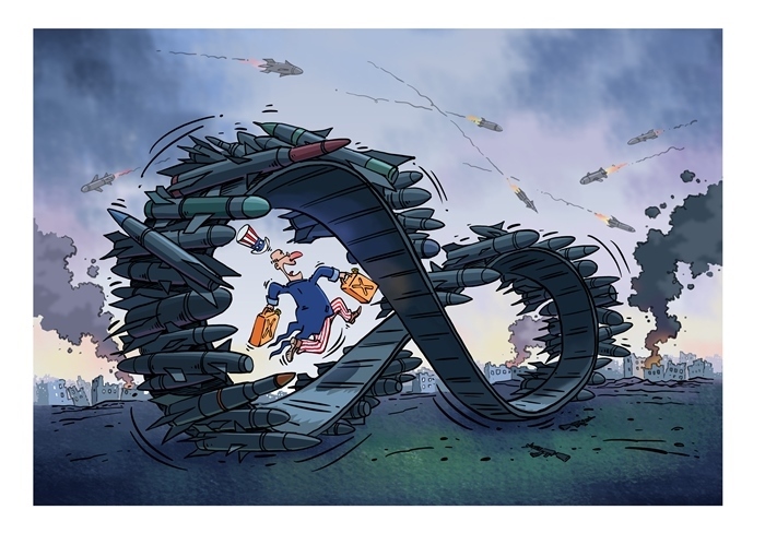 漫畫作者：馬宏亮（人民網(wǎng)版權(quán)圖片，未經(jīng)授權(quán)請勿轉(zhuǎn)載。）