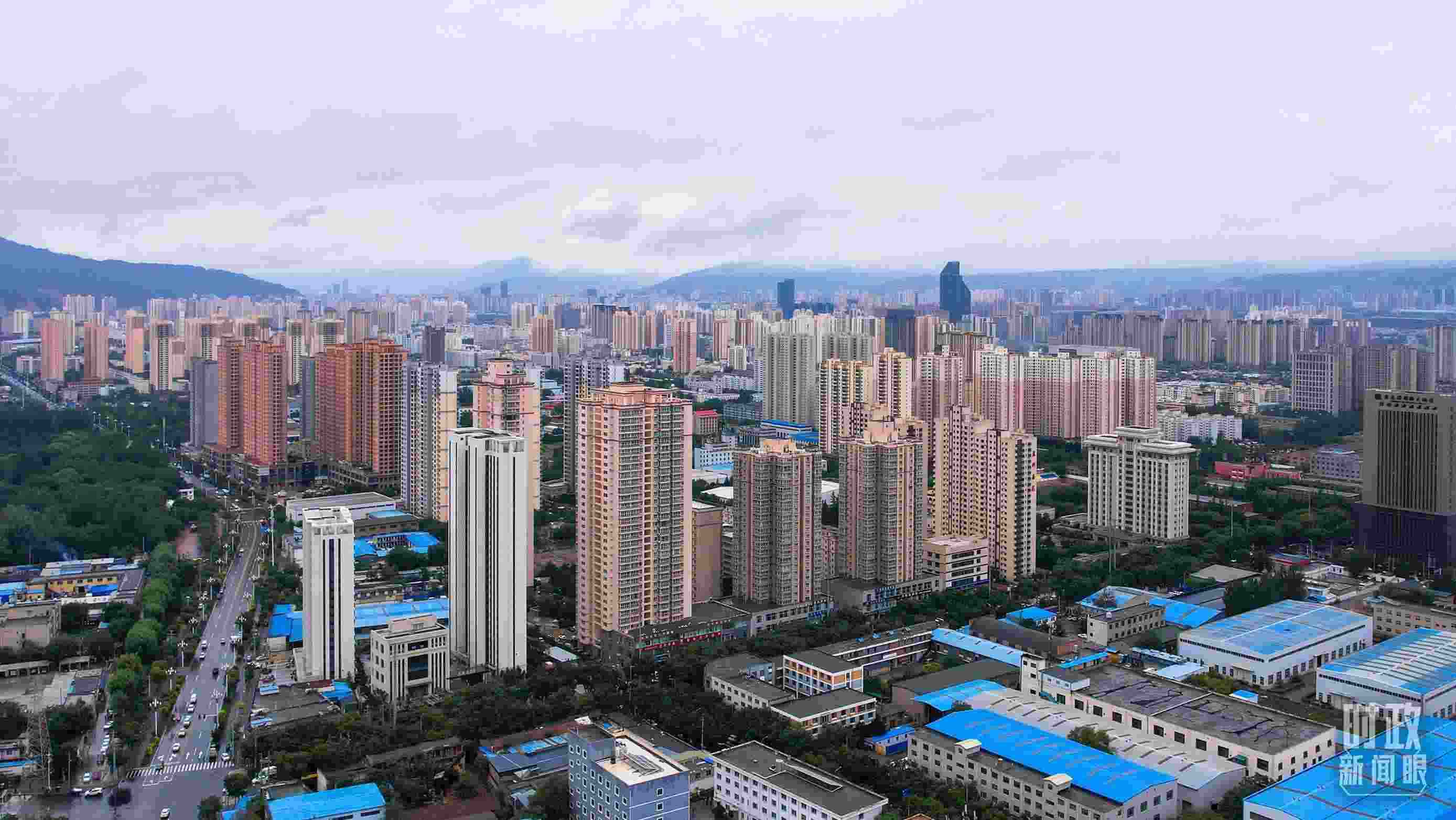 △蘭州。（總臺記者馬凌峰拍攝）