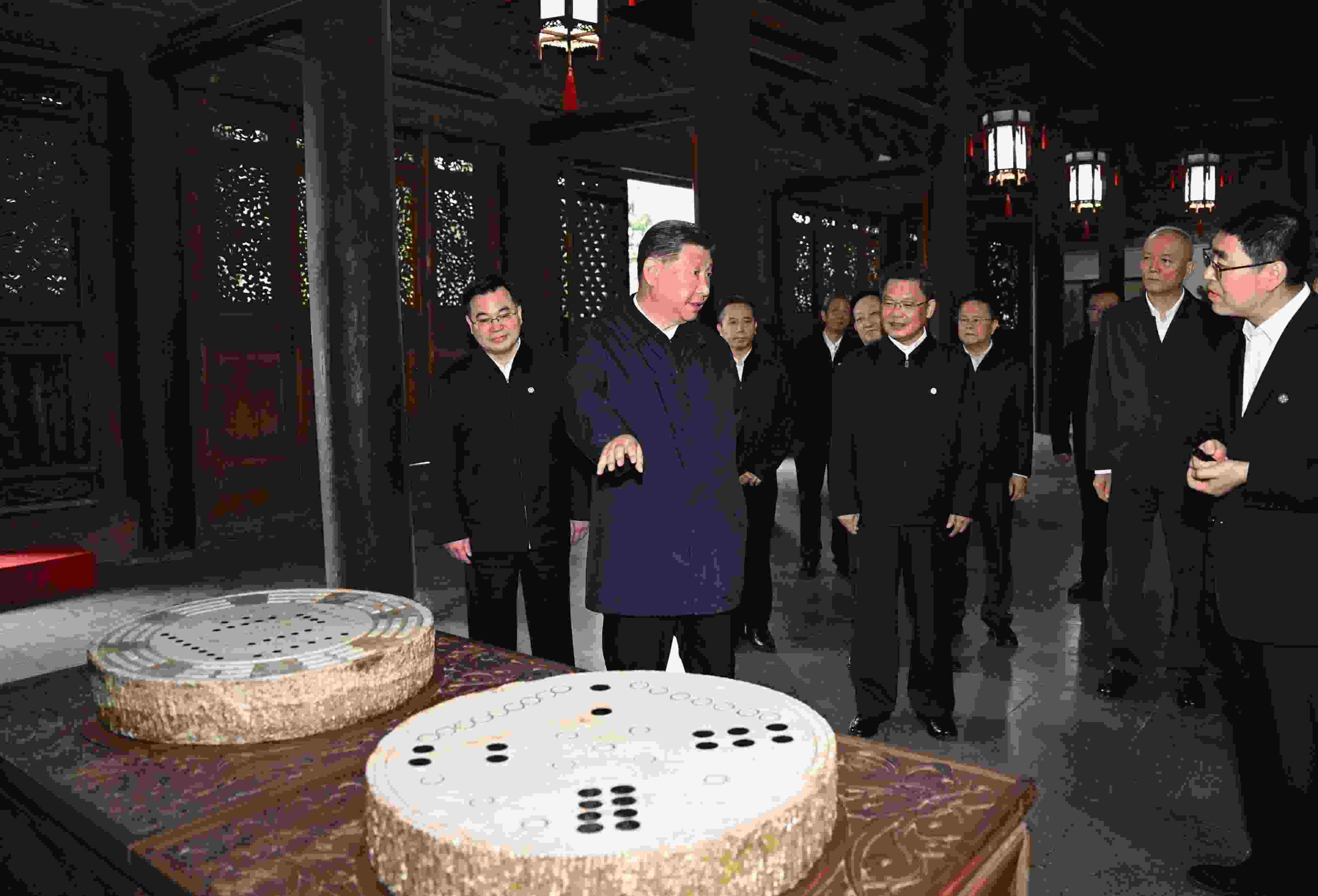 2024年9月10日，習(xí)近平總書記在甘肅天水考察了全國重點文物保護(hù)單位伏羲廟。