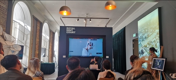 中英青年數(shù)字創(chuàng)意產(chǎn)學交流會現(xiàn)場。逸麟 攝