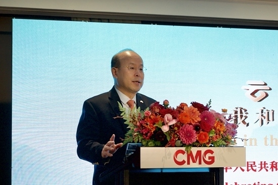 中國駐澳大利亞大使肖千出席活動并致辭。張舒惠攝