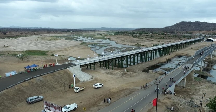 大橋全景。中交二公局第二工程有限公司供圖