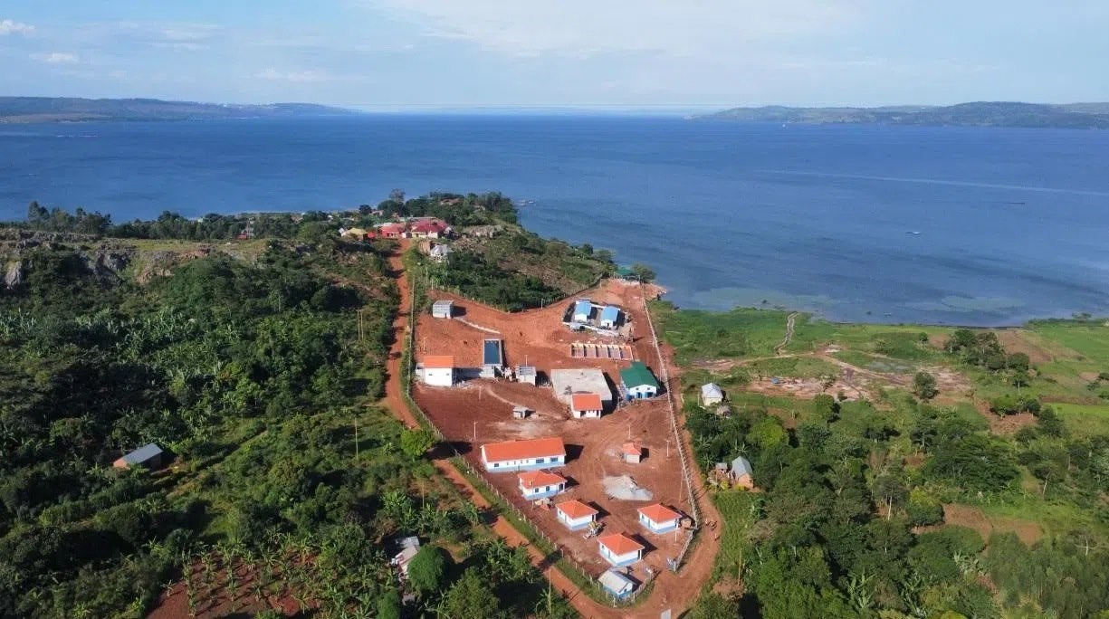 烏干達(dá)布伊奎供水項(xiàng)目建設(shè)完成。中鐵十局非洲公司供圖