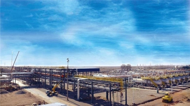 油田廠區(qū)一景。中國(guó)海油供圖