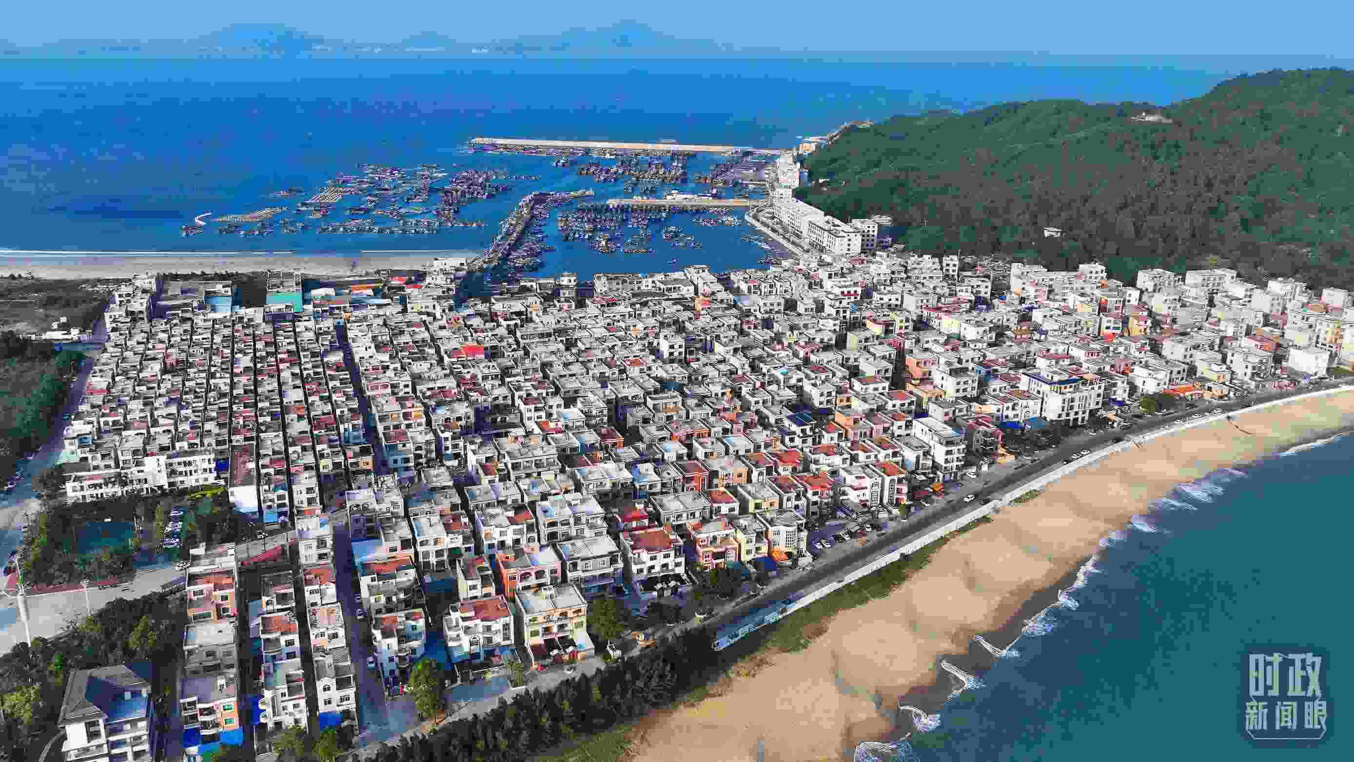 △澳角村。（總臺記者李鵬沖拍攝）