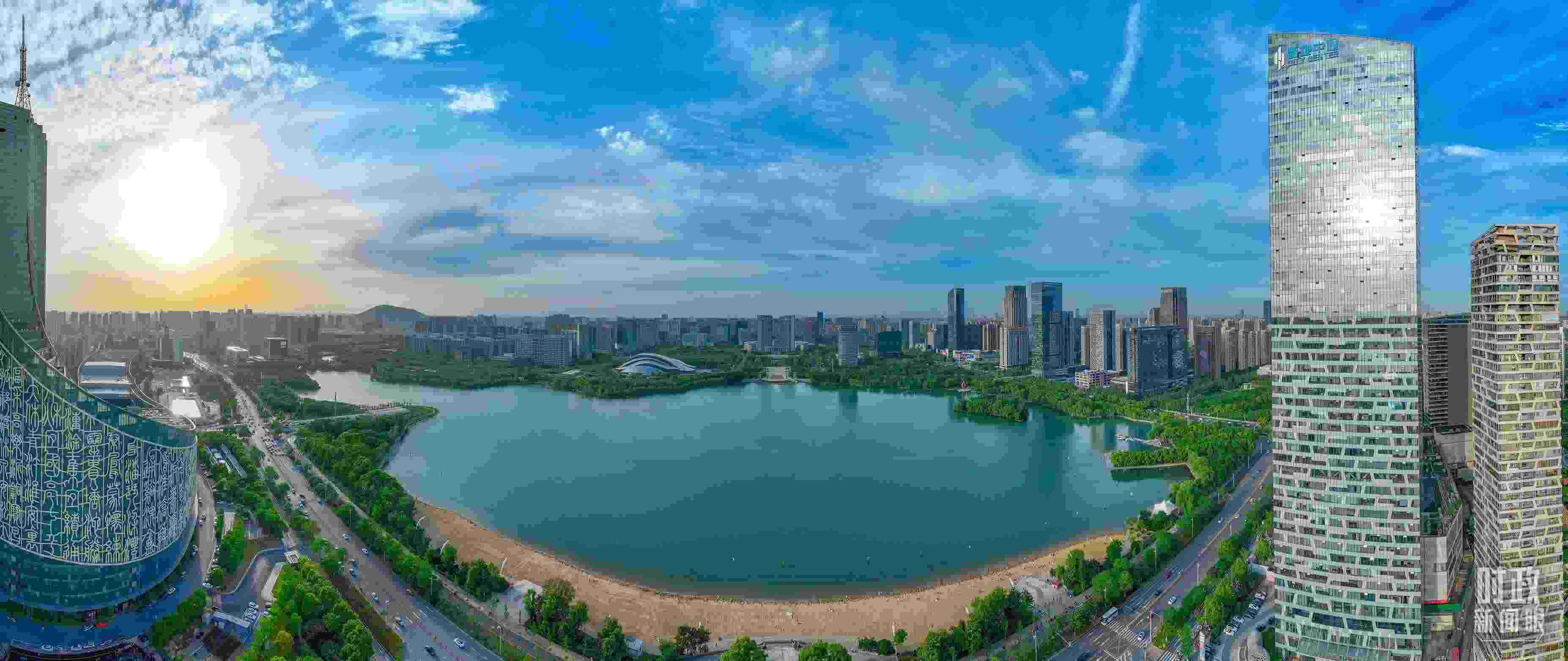 △安徽省合肥市。（合肥市蜀山區(qū)融媒體中心葛慶釗供圖）