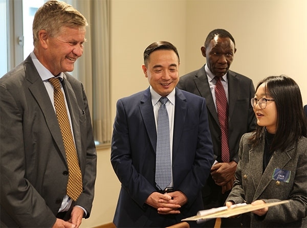 活動現(xiàn)場。中國駐歐盟使團供圖