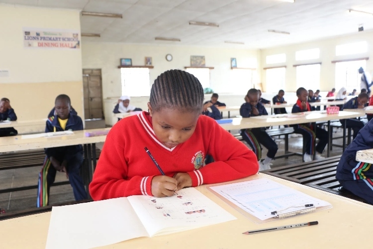 考場現(xiàn)場。埃格頓大學(xué)孔子學(xué)院供圖