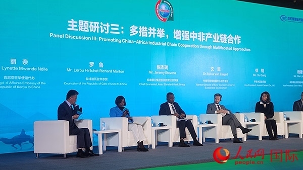 來賓在論壇主題研討三發(fā)言。人民網記者 萬宇攝